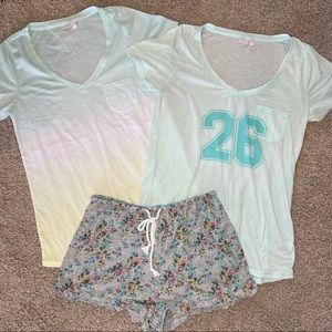 Make + Model Sleep Shorts Top Bundle Size Medium